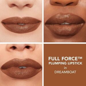 NIB Buxom Cosmetics Full Force Plumping Lipstick shade Dreamboat 3.5g